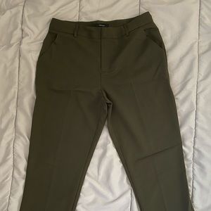 Olive green pants